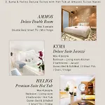 Kyma & Helios Deluxe With Hot Tub At Amazeu Naxos